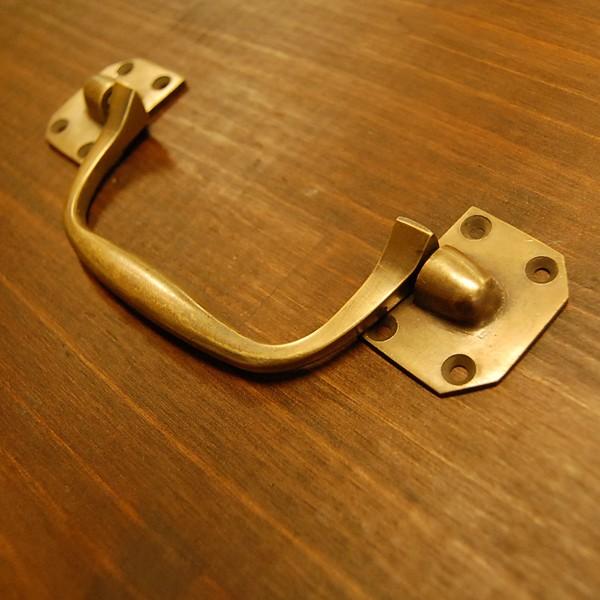 取っ手 真鍮把手 ブラス おしゃれ 引き出し バッグ持ち手 インテリア
