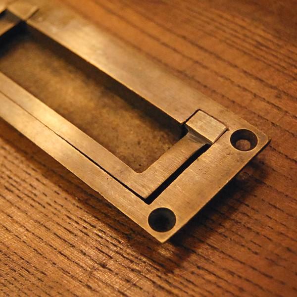 取っ手 真鍮把手 ブラス 掘り込み型 おしゃれ 引き出し インテリア