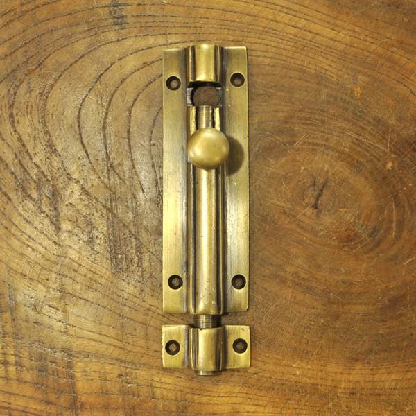 ブラス錠前610 真鍮金具 フランス落とし インドネシア直輸入