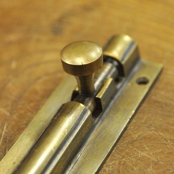 ブラス錠前610 真鍮金具 フランス落とし インドネシア直輸入