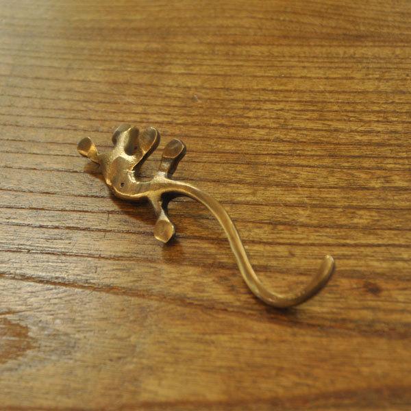 ペーパーウェイト 真鍮 ブラス トカゲ型 文鎮 文房具 ステーショナリー