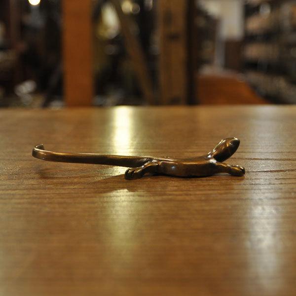 ペーパーウェイト 真鍮 ブラス トカゲ型 文鎮 文房具 ステーショナリー