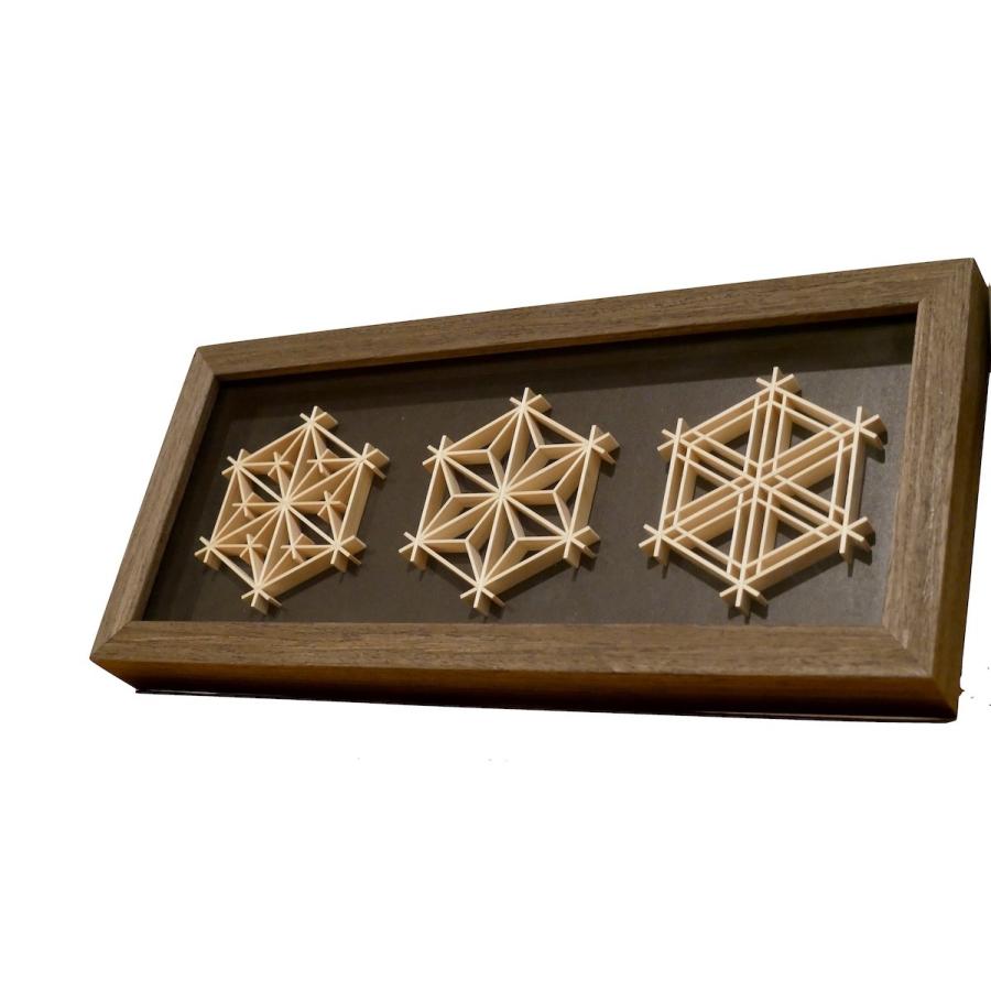 組子 Art Frame Kumiko アート フレーム 贈り物 プレゼント お祝い 和雑貨 和モダン インテリア 日本 土産 Ac Kumiko Frame L アーテック 通販 Yahoo ショッピング
