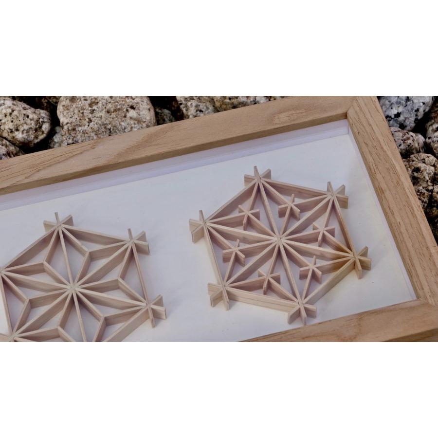 組子 Art Frame kumiko アート フレーム 母の日 贈り物 プレゼント