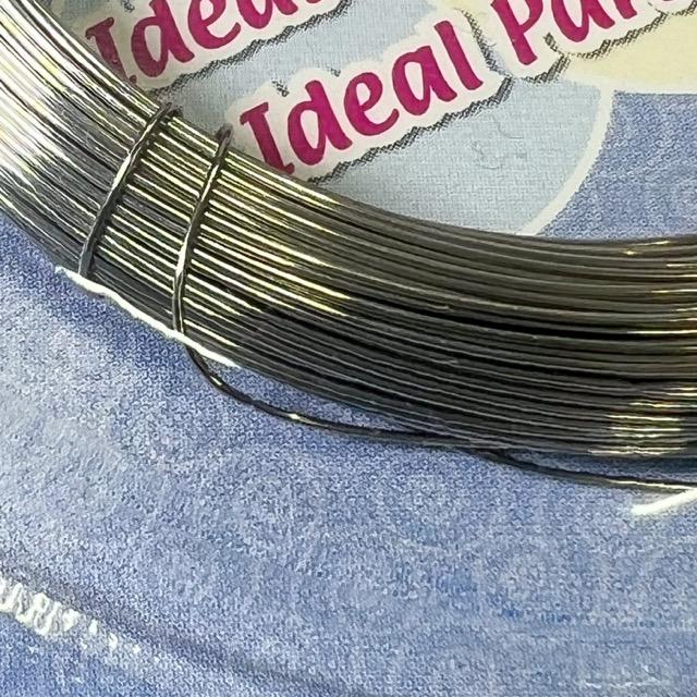 Beadalon シルバー カラー アメリカ製 テグス ステンレス ワイヤー