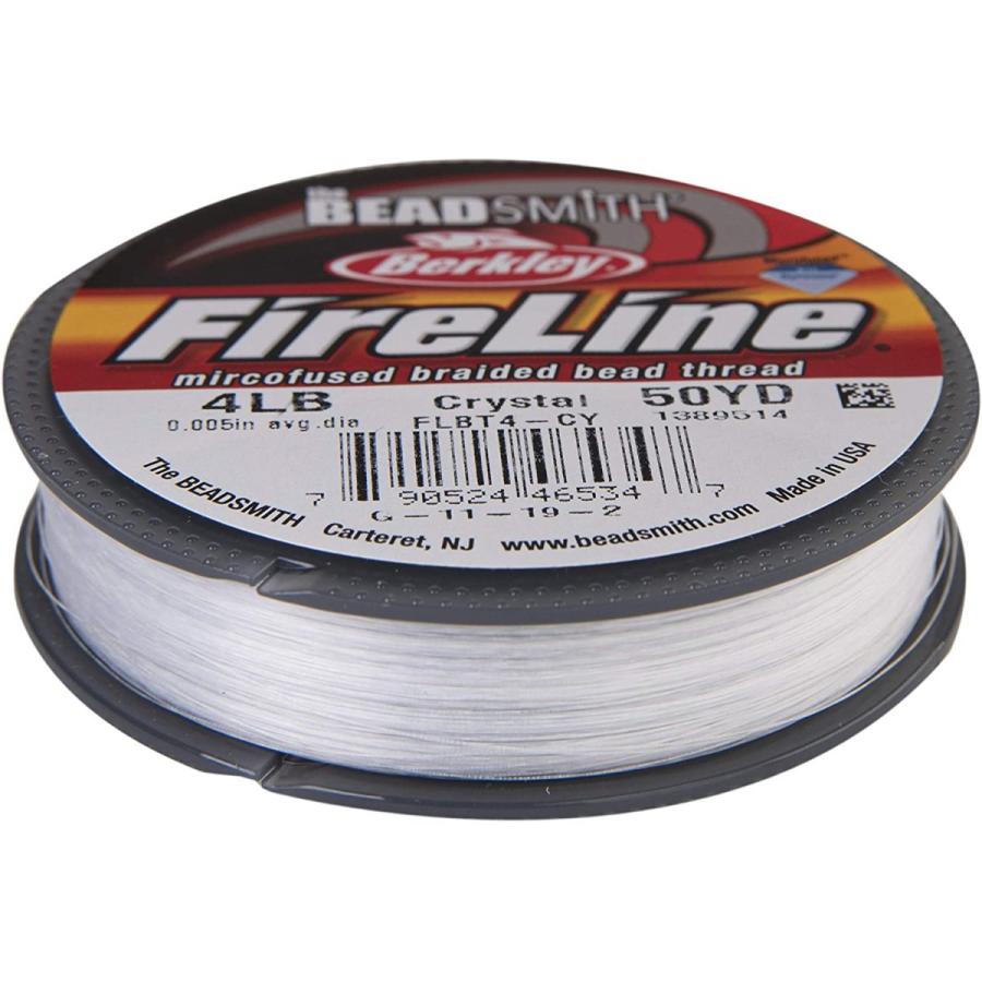 ビーズスミス ファイヤーライン クリスタル 45m 50ヤード The BEADSMITH Fireline - 和洋裁材料