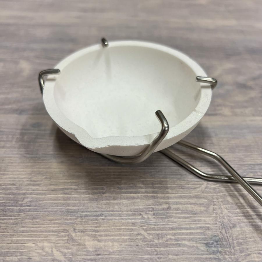 ルツボ固定ハンドル セラミック溶解皿2枚付き メルティングハンドル