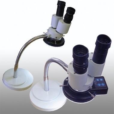 野沢製作所 フレキシブル双眼実体顕微鏡 LED照明付 NS-800L