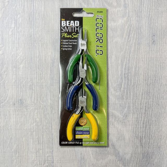 ミニ ヤットコ 3本 セット 小さめ 平ペンチ 丸ペンチ ギザ無し 先細ヤットコ やっとこ コンパクト はじめて 初心者 携帯用 出先 お試し PL3MINI | 