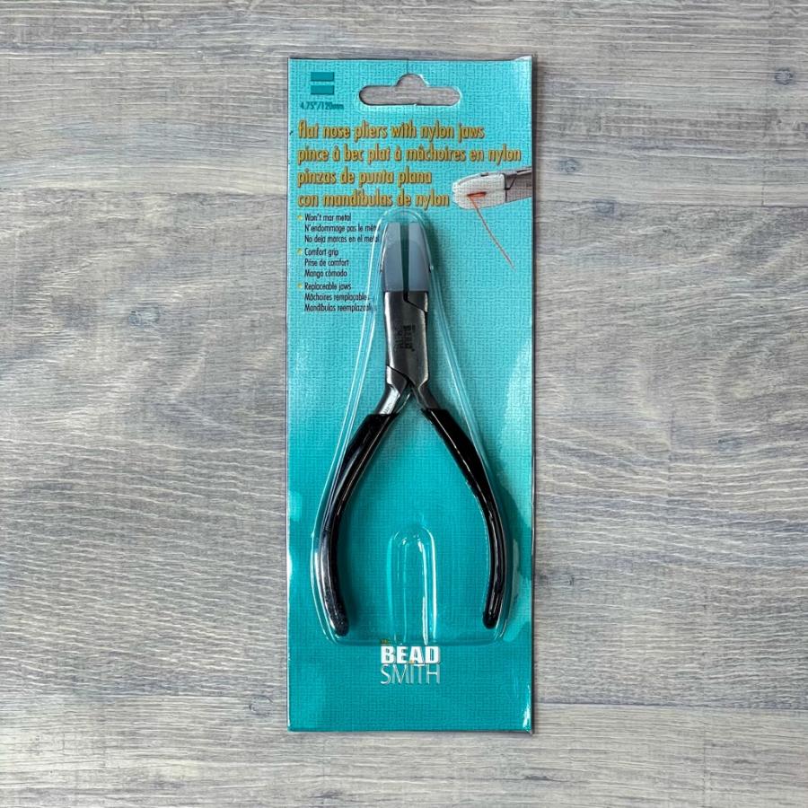 【ナイロンジョープライヤー チェーンノーズ】 アクセサリー ワイヤークラフト 丸ペンチ 先丸 手芸 制作 アーティスティックワイヤー キズ防止 PL566 |  | 01