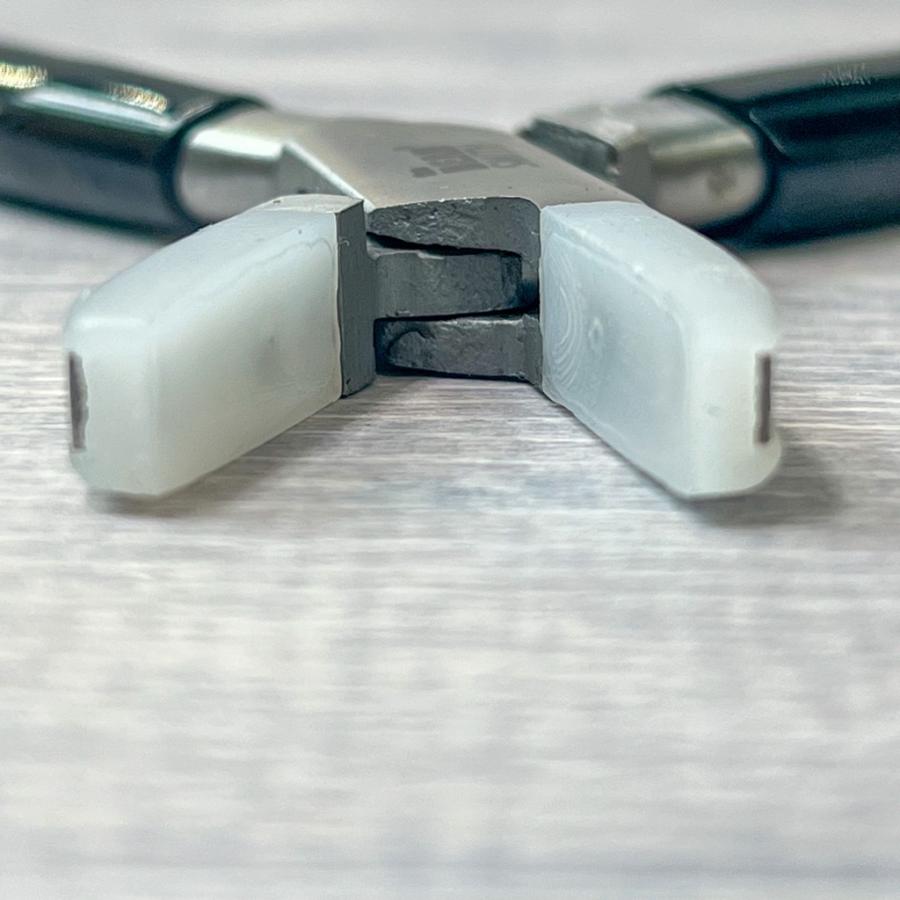 【ナイロンジョープライヤー チェーンノーズ】 アクセサリー ワイヤークラフト 丸ペンチ 先丸 手芸 制作 アーティスティックワイヤー キズ防止 PL566 |  | 05