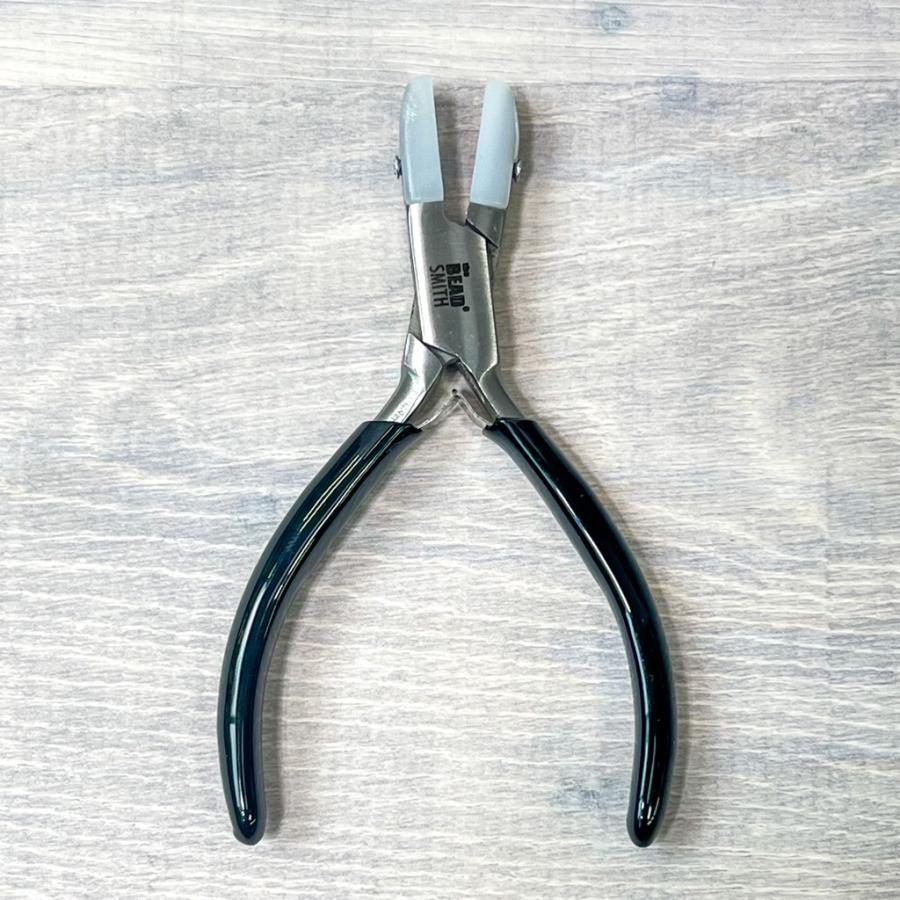 【ナイロンジョープライヤー チェーンノーズ】 アクセサリー ワイヤークラフト 丸ペンチ 先丸 手芸 制作 アーティスティックワイヤー キズ防止 PL566 |  | 03