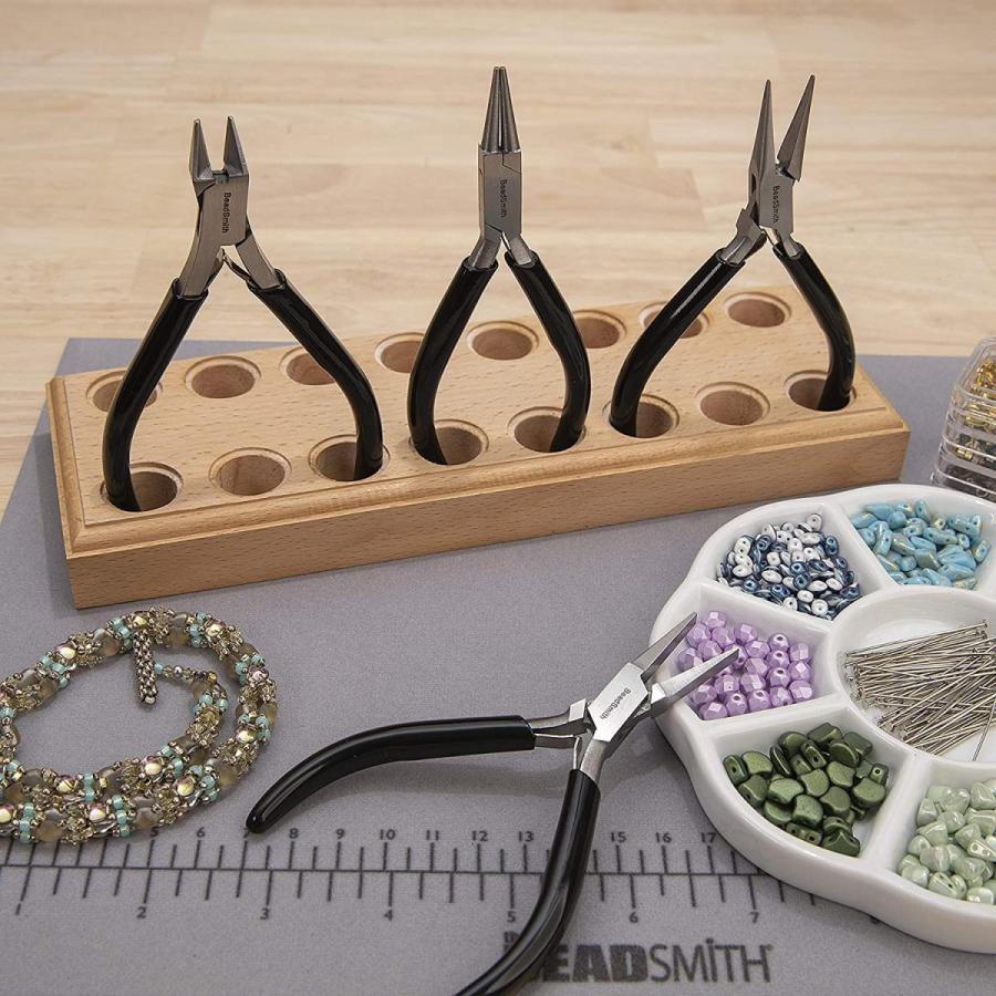 ビーズアクセサリー制作 工具 4点セット】 ケース付き ツールセット