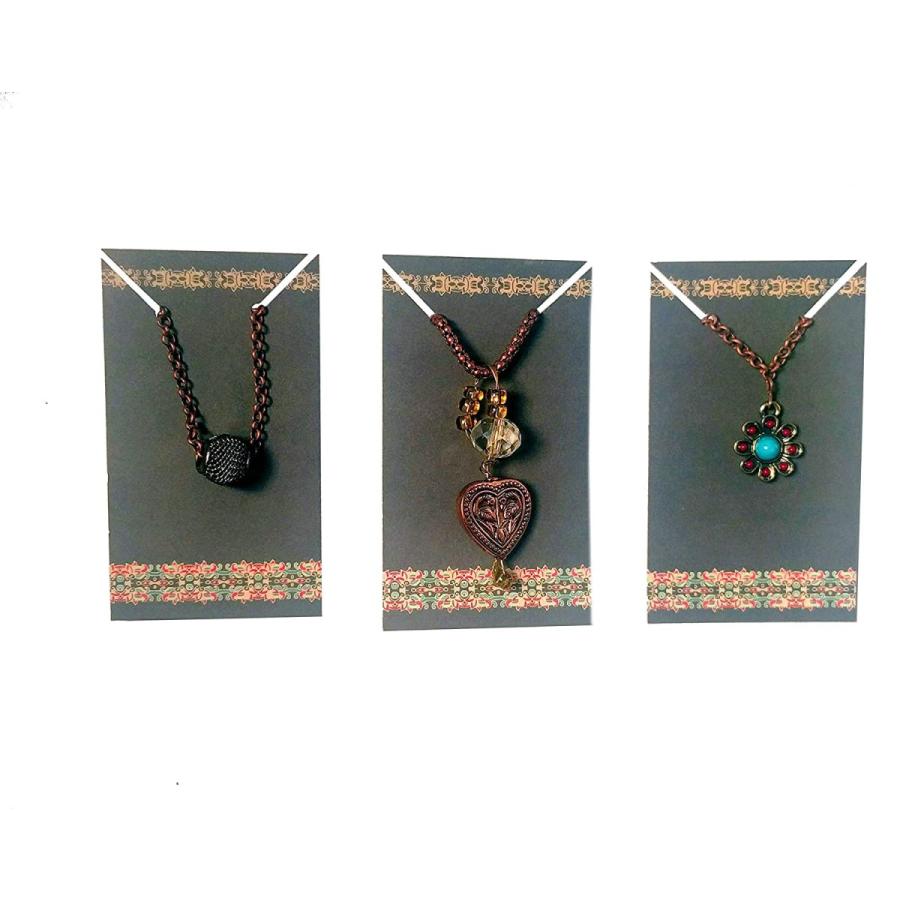 ディスプレイ カードコーナーパンチ ネックレス用 ハンドメイド