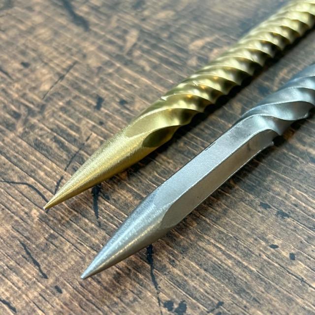 根かき棒 ソイルスティック Mサイズ ステンレス 真鍮 根かき 盆栽