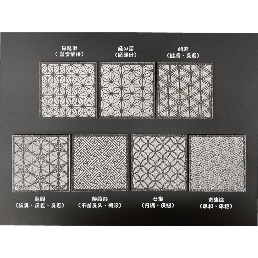 アクリルコースター(全7種)コンプセット コースター 和柄【単品】 アクリル製 選べる7種 の 絵柄 日本製