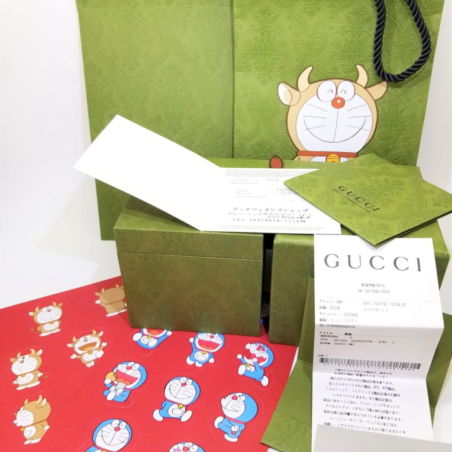 GUCCI グッチ 付属品全有 ドラえもん 限定 コラボ 腕時計 GUCCI グッチ 付属品全有 ドラえもん 限定 コラボ 腕時計