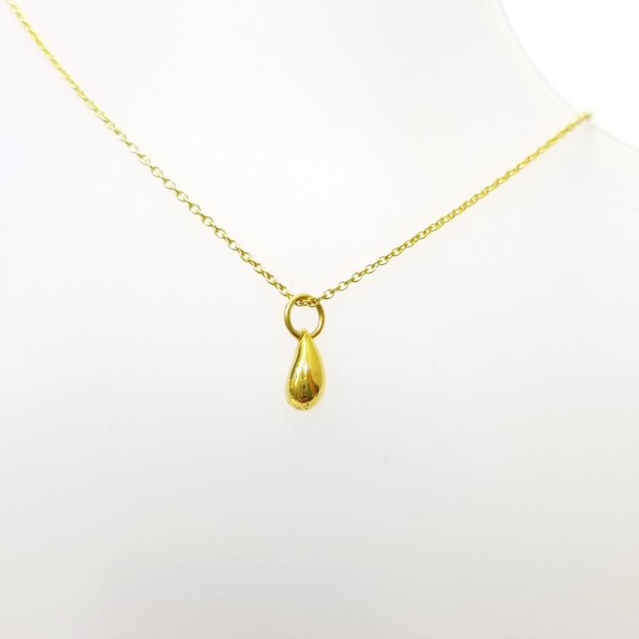 TIFFANY&Co. ティファニー ティアドロップ ミニ ペンダント ネックレス 