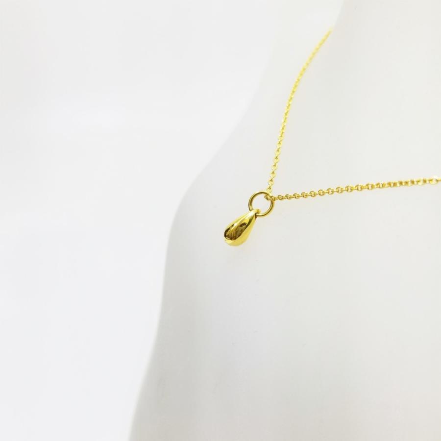 TIFFANY&Co. ティファニー ティアドロップ ミニ ペンダント ネックレス 