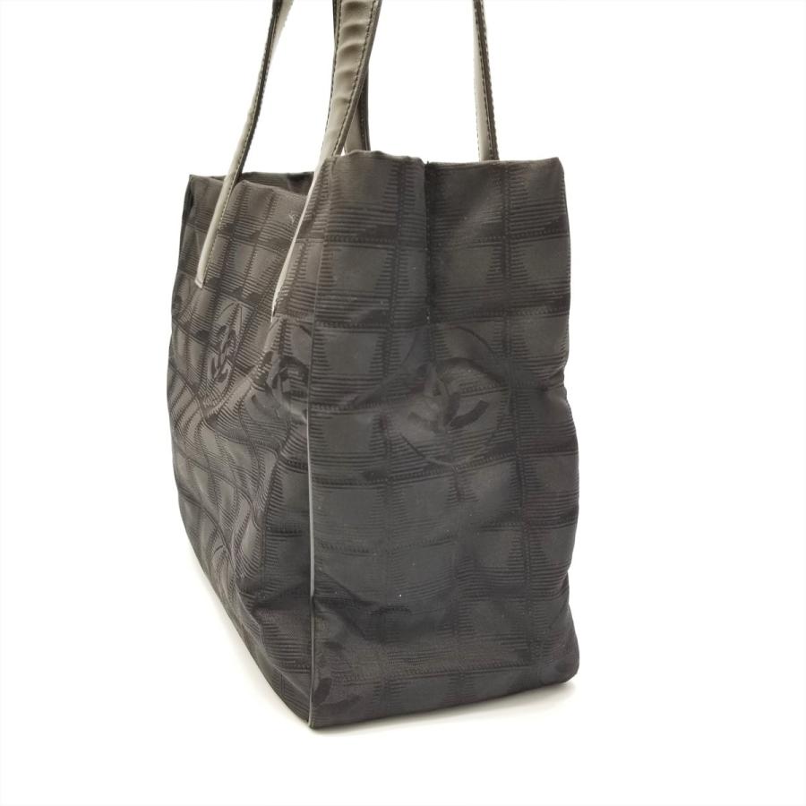 シャネル　ニュートラベルライン　大容量　キャンバス　トートバッグ　黒　ブラック CHANEL シャネル トートバッグ ニュートラベルライントートGM