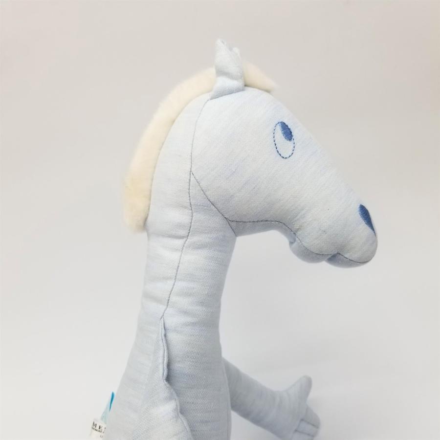 HERMES（エルメス） ポットヨック 馬 ぬいぐるみ 希少 ライトブルー