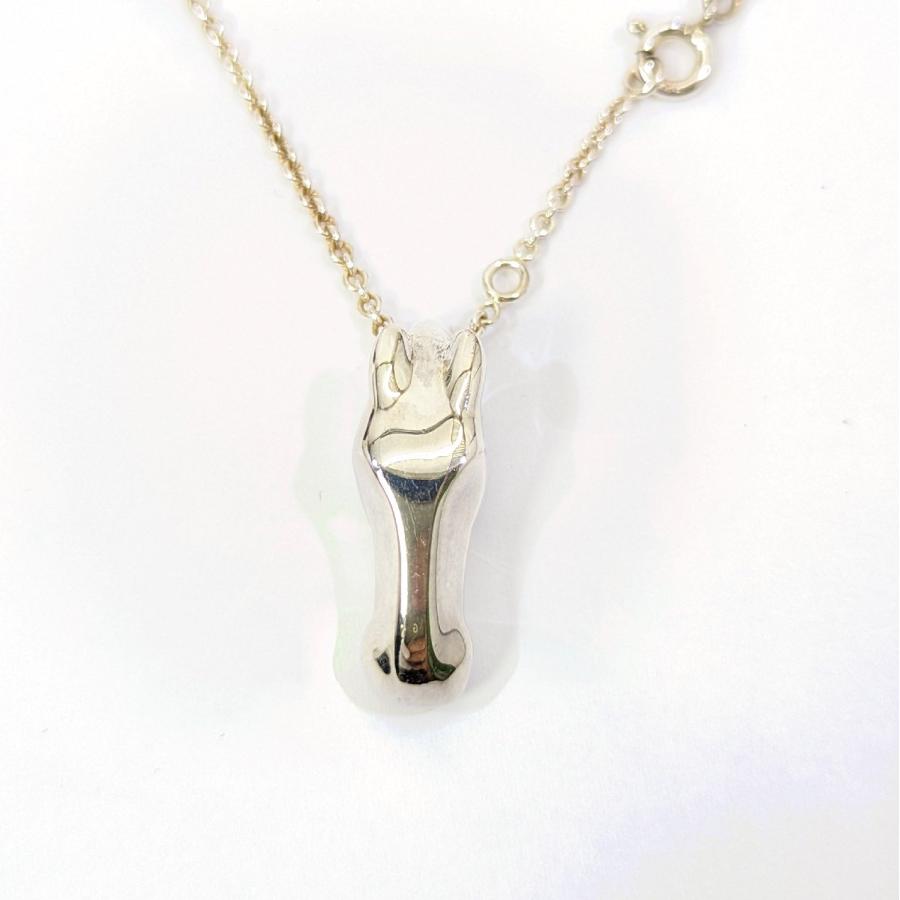 HERMES 馬の頭ペンダント ネックレス