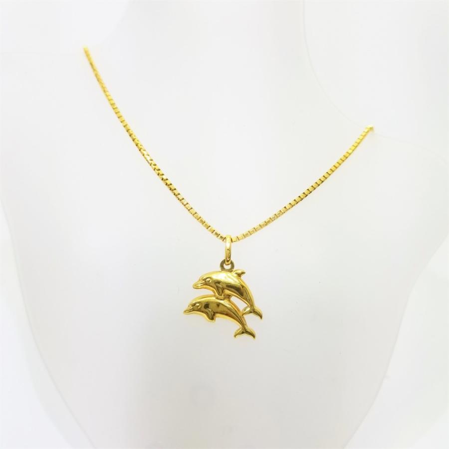 UNOAERRE ウノアエレ イルカ ペンダント ネックレス ベネチアン UNOAERRE ウノアエレ イルカ ペンダント ネックレス ベネチアン