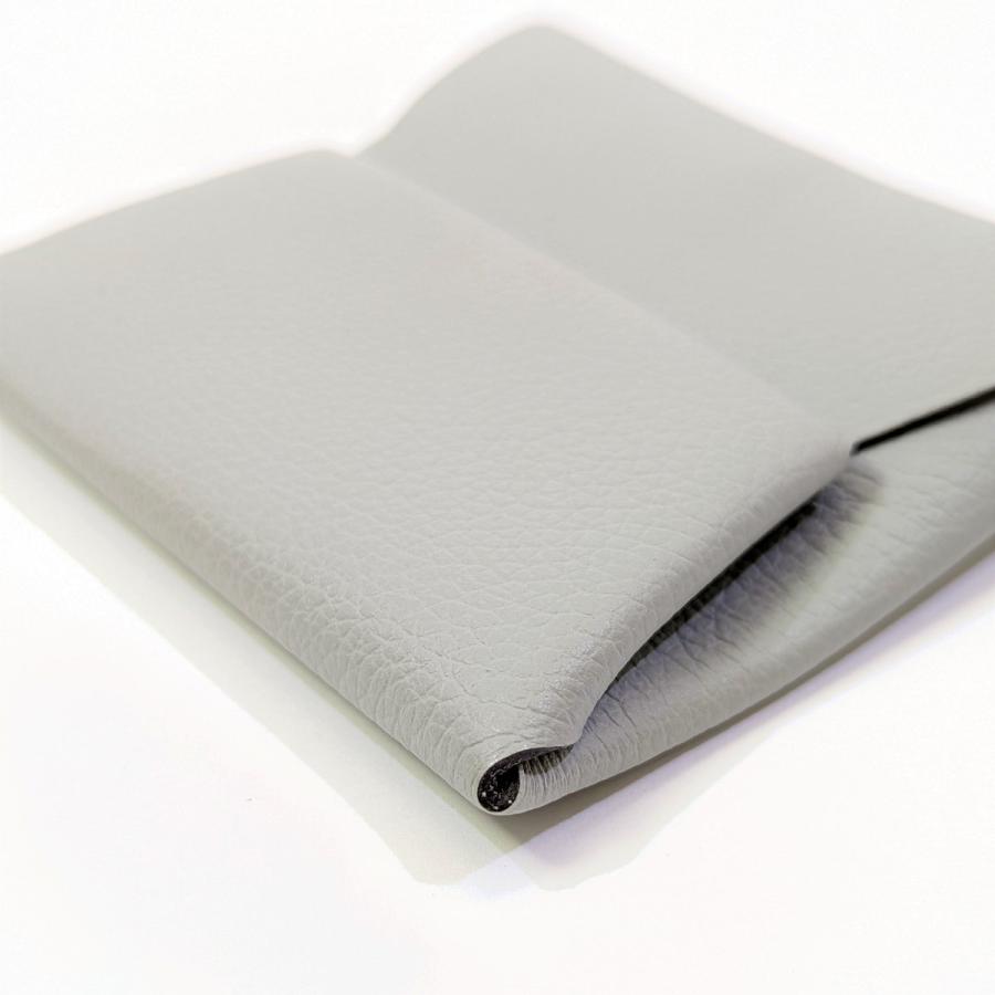 HERMES エルメス 美品 バスティア コインケース 薄めのグレー レザー 