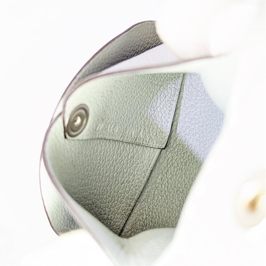 HERMES エルメス 美品 バスティア コインケース 薄めのグレー HERMES エルメス 美品 バスティア コインケース 薄めのグレー