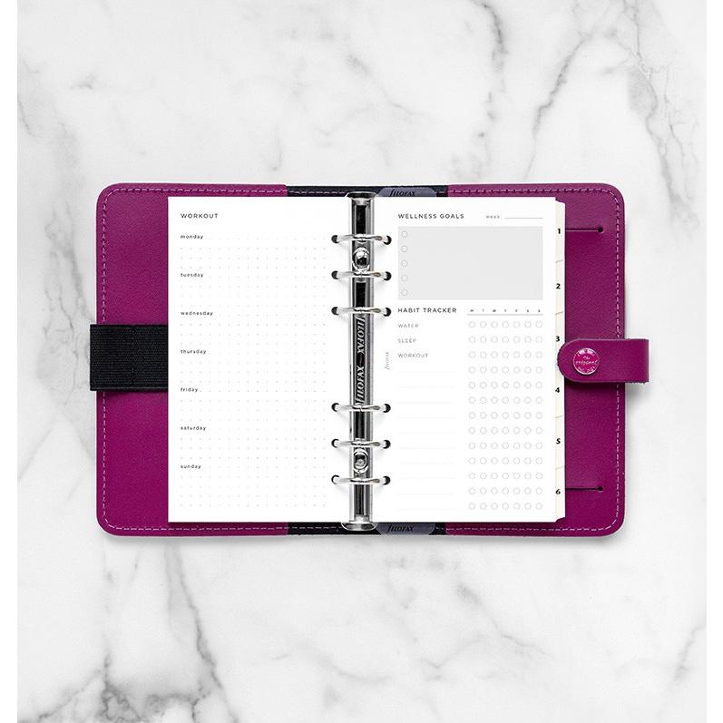 M 6システム手帳用ファスナ＆カードリフィル FILOFAX（ファイロファックス） システム手帳 リフィル バイブルサイズ