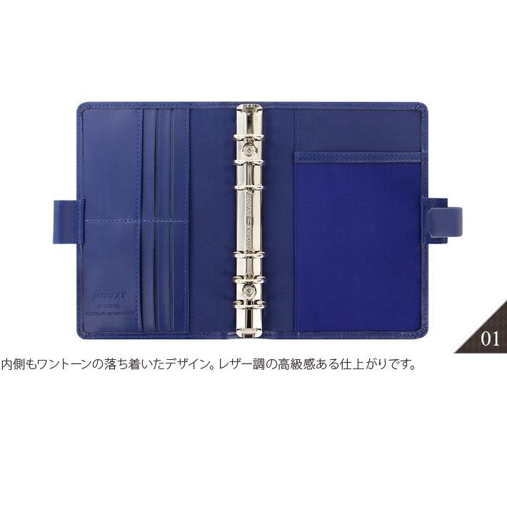 ファイロファックス システム手帳 バイブルサイズ メトロポール 聖書サイズ リング径23mm 合皮 Metropo filofax 2024年ダイアリー付き｜artenal01｜05