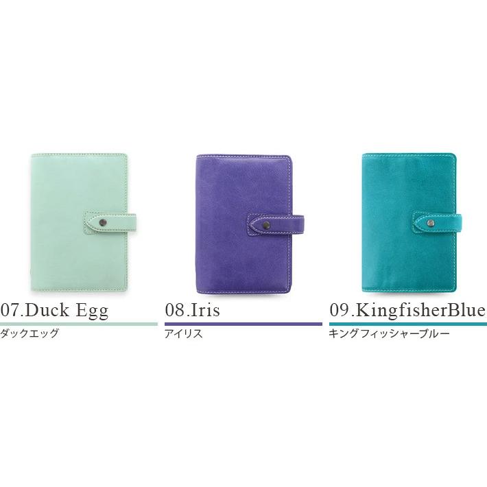 ファイロファックス システム手帳 バイブルサイズ マルデン Malden  Filofax バッファローレザー 聖書サイズ 6穴 リング径23mm 牛革 本革 2024年ダイアリー付き｜artenal01｜30