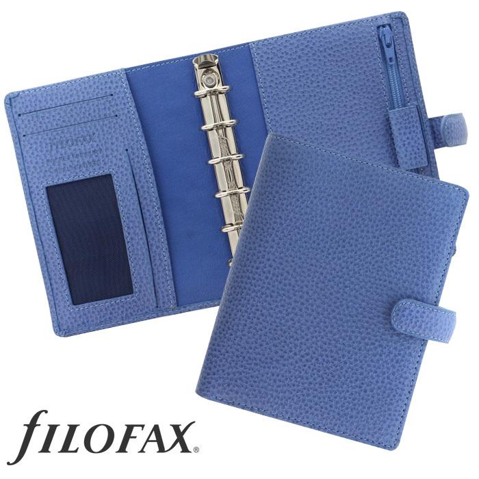 ファイロファックス システム手帳 フィンスバリー ミニ6穴サイズ ポケット スモールサイズ ビスタブルー フルグレインレザー 6穴 リング径19mm 本革 Filofax 309 6 Artenal 通販 Yahoo ショッピング