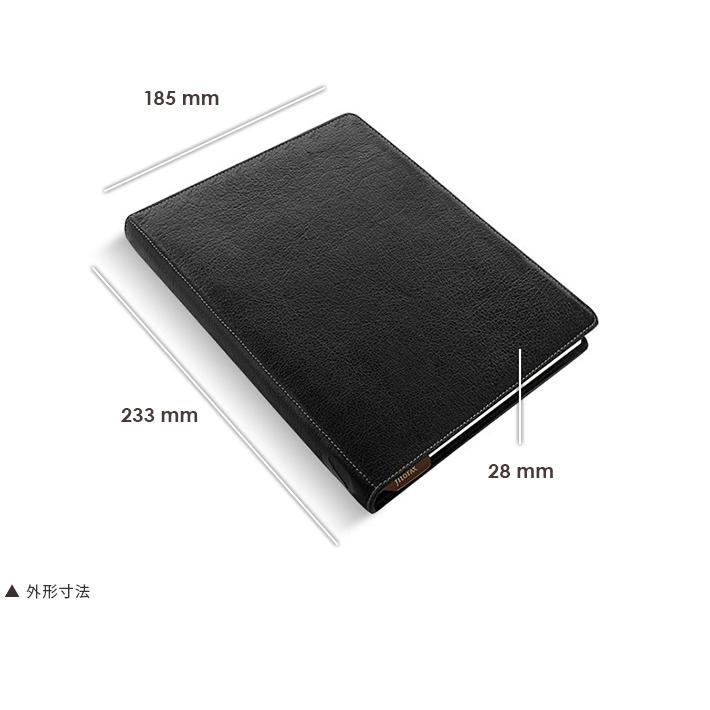 ファイロファックス システム手帳 ヘリテージ  A5サイズ デスクサイズ Heritage filofax 6穴 リング径20mm 本革 牛革 2024年ダイアリー付き｜artenal01｜16