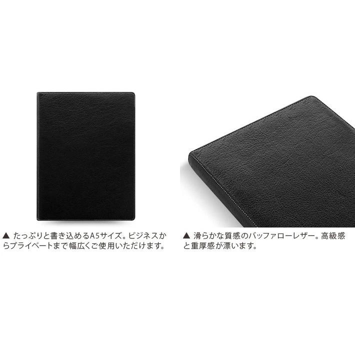 ファイロファックス システム手帳 ヘリテージ  A5サイズ デスクサイズ Heritage filofax 6穴 リング径20mm 本革 牛革 2024年ダイアリー付き｜artenal01｜09