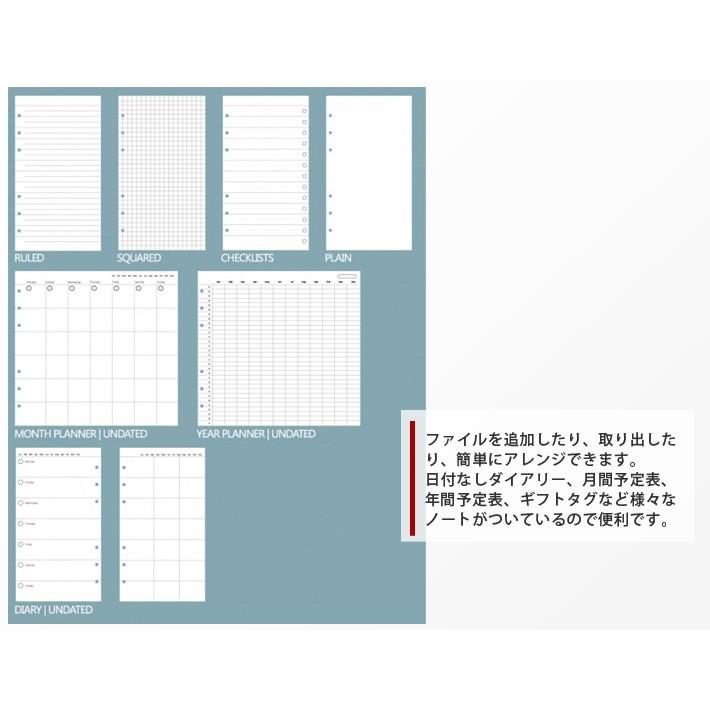 ファイロファックス システム手帳 バイブルサイズ クリップブック クラシック Filofax 合皮素材 聖書サイズ 6穴 リング径25mm Clipbook メンズ レディース | FILOFAX | 05