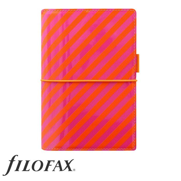 ファイロファックス　filofax　ドミノパテント　DominoPatent　バイブルサイズ　システム手帳　オレンジ　ピンク　エナメル　ギフト　 プレゼント　贈り物　 : ff20-1 : Artenal - 通販 - Yahoo!ショッピング