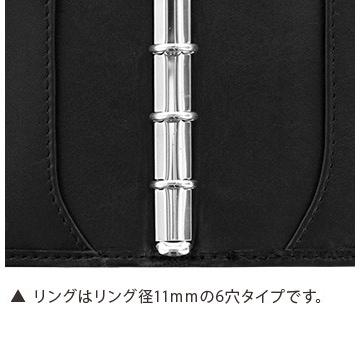フアィロファックス　（Filofax）高品質なレザー製の6リングファイル。 ファイロファックス システム手帳 クラシック クロック バイブル