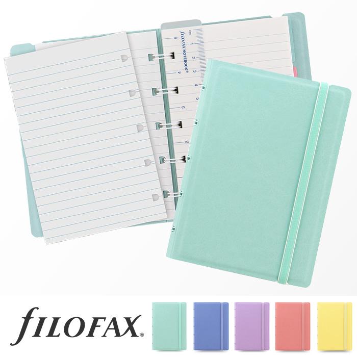 ファイロファックス filofax ノートブック Notebook クラシック パステル Classic Pastels スモールサイズ