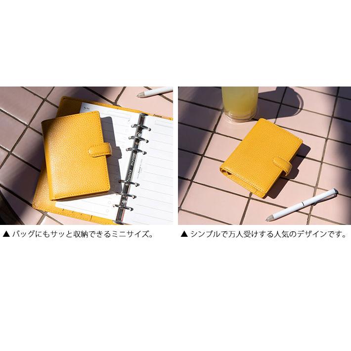 ファイロファックス システム手帳 ミニ5穴サイズ フィンスバリー リング径15mm 本革 牛革 filofax Finsbury mini 年号無し年間スケジュール他各種リフィル付き | FILOFAX | 20
