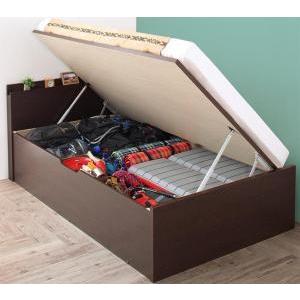 組立設置付 アウトドア収納跳ね上げベッド マッターホルン 薄型スタンダードボンネルコイルマットレス付き セミダブル 深さラージ