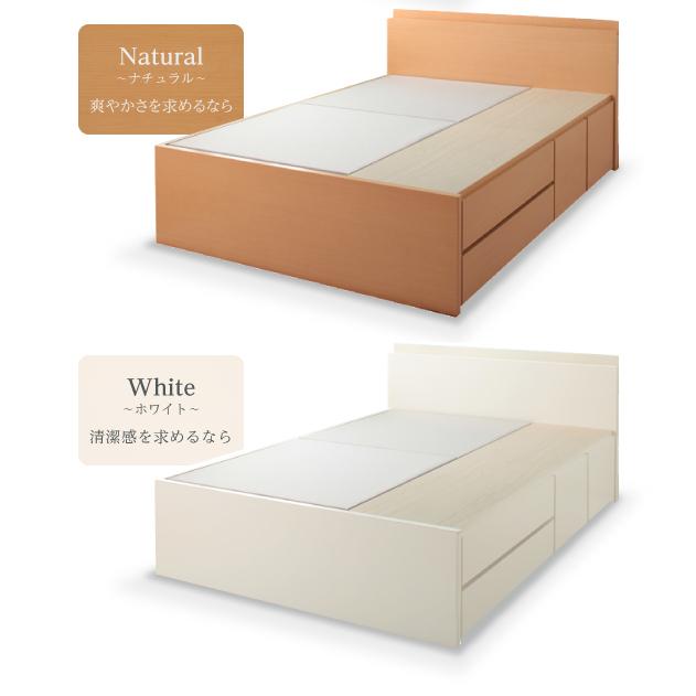 送料無料 組立設置付 日本製 棚 コンセント付き 大容量チェストベッド アクシリム マルチラススーパースプリングマットレス付き シングル 【LWH1970039597】(68834円)
