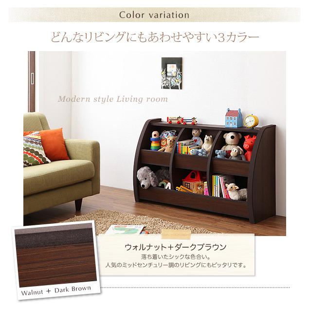 おもちゃ箱 ラージ ソフト素材 リビングカラーシリーズ Lkids