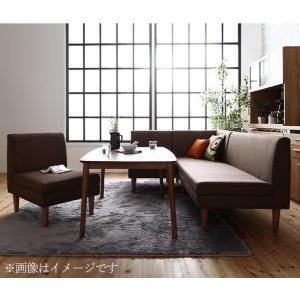ダイニング 5点セット 収納付きリビングダイニング シェルド 5点セット(テーブル+2人掛けソファ1脚+1人掛けソファ2脚+コーナーソファ1脚) W105