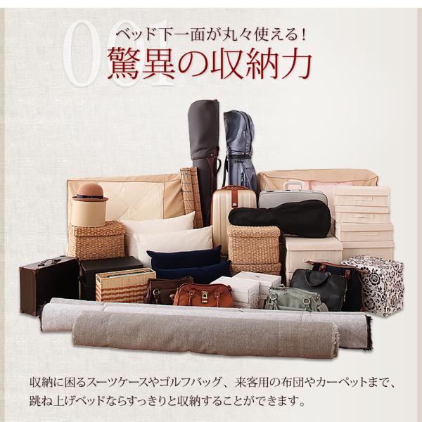 組立設置付 国産跳ね上げ収納ベッド リグレス 薄型スタンダードボンネルコイルマットレス付き 横開き シングル 深さグランド_2