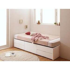 シングルベッド マットレス付き 収納ベッド 激安 格安 人気 安い 薄型スタンダードボンネルコイルマットレス付き ヘッドレス シングル ショート丈 500042006