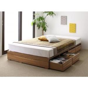 激安 セミダブルベッド おすすめ 人気 センペール 薄型スタンダードボンネルコイルマットレス付き 引出し4杯 ロータイプ セミダブル 500043120