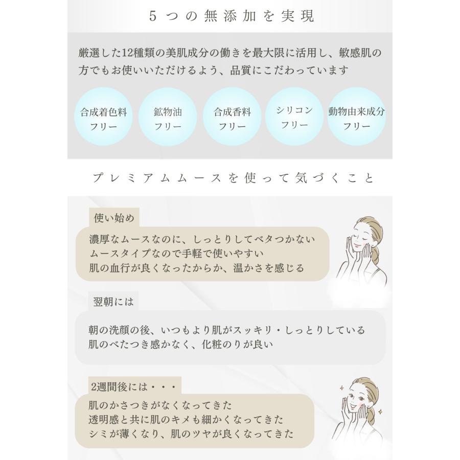 炭酸美容液 エイジングケア 濃密ムース ハリ肌 100g Nand プレミアムムース |  | 02