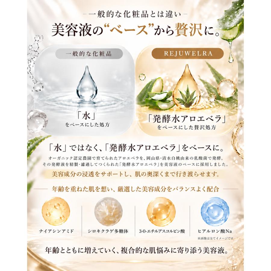 REJUWELRA リジュエラ アロエベラモイスチャーコンク 50mL 美容液 エイジングケア |  | 02