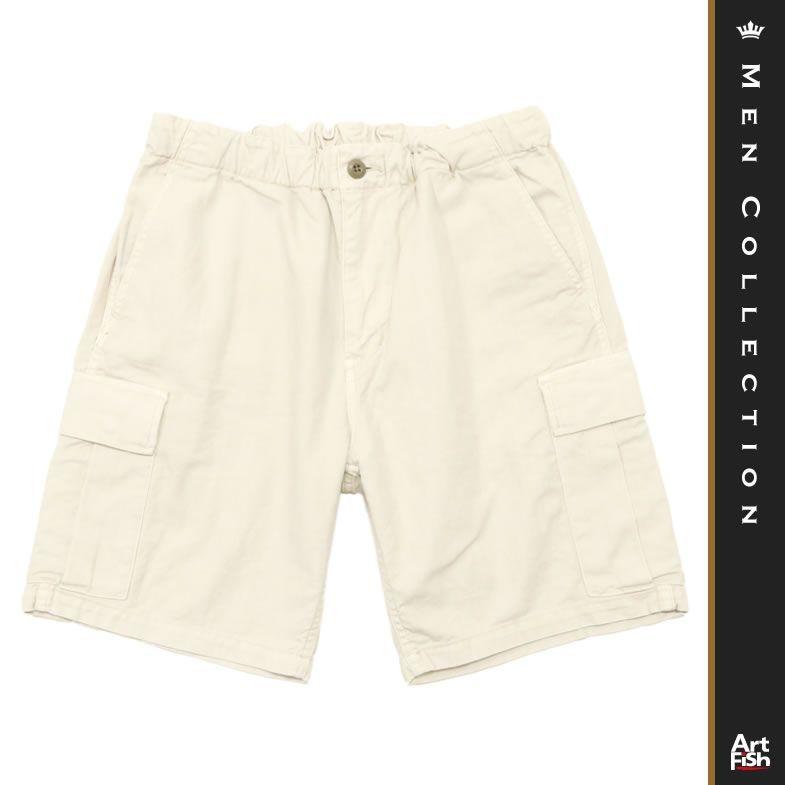 新品 Ron Herman イージーハーフパンツ Rhc 18sm 047 綿麻ツイル ウエスト伸縮 日本製 カーゴ ミリタリー アメカジ 半パン メンズ ロンハーマン Anguloyasociados Com